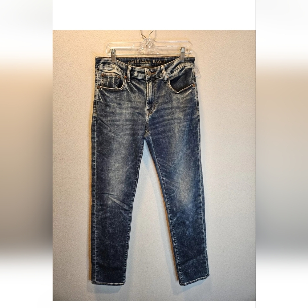 American Eagle Next Level Flex Slim Straight Leg Jeans Men Size 32x34